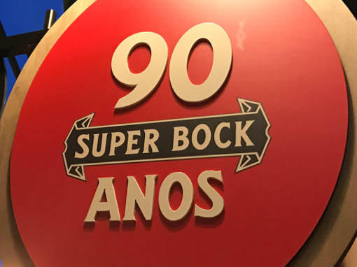 Montra Super Bock 90 Anos Máquina do Tempo