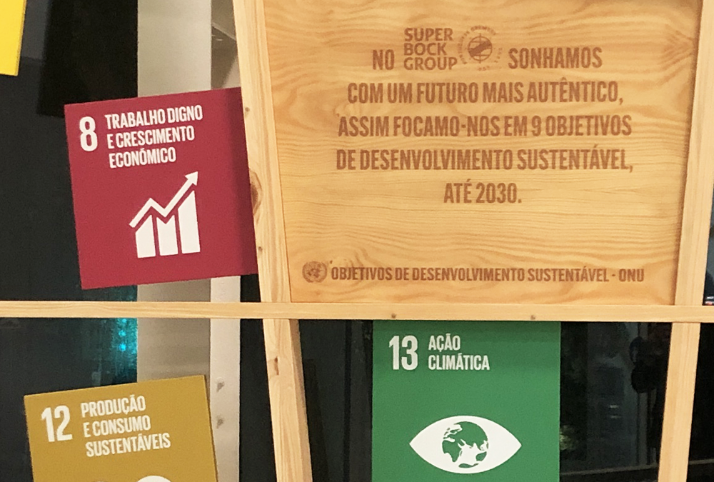Sustainable pieces Super Bock Group